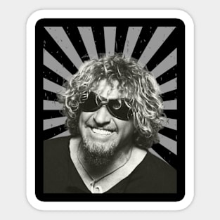 Retro Hagar Sticker